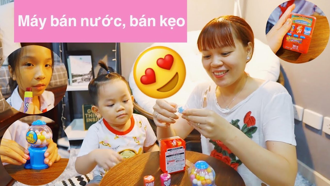 REVIEW #1: SON MÔI KHÔNG MÀU ,MÁY BÁN KẸO, MÁY BÁN NƯỚC HÀNG NHẬT.