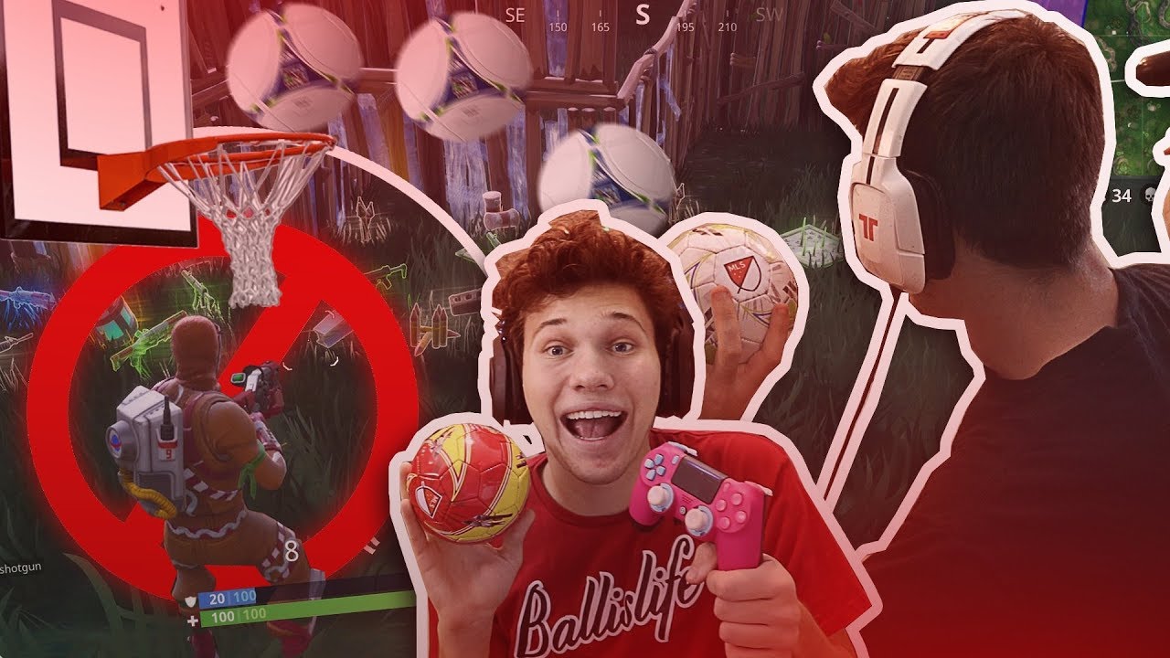 FORTNITE MINI-HOOP CHALLENGE!!