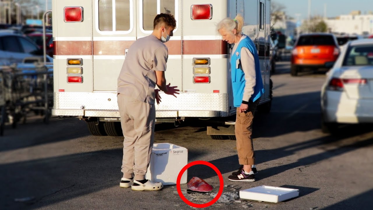 Dropping Body Parts in Front of People!