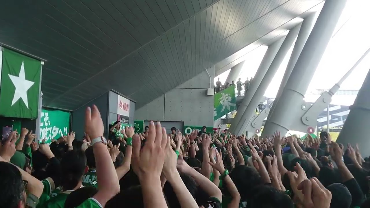 決起集会 東京ダービー 東京ヴェルディvsFC東京 味の素スタジアム J1第8節 2024/4/13