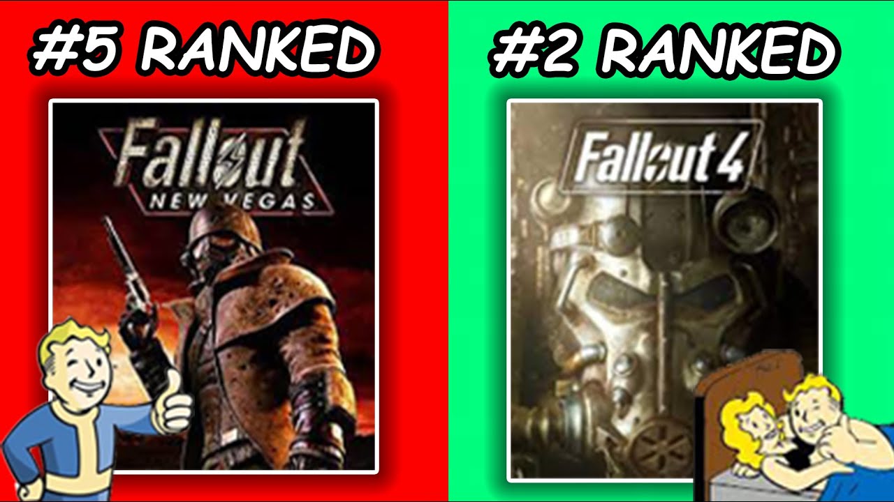 EVERY FALLOUT GAME RANKED WORST TO BEST