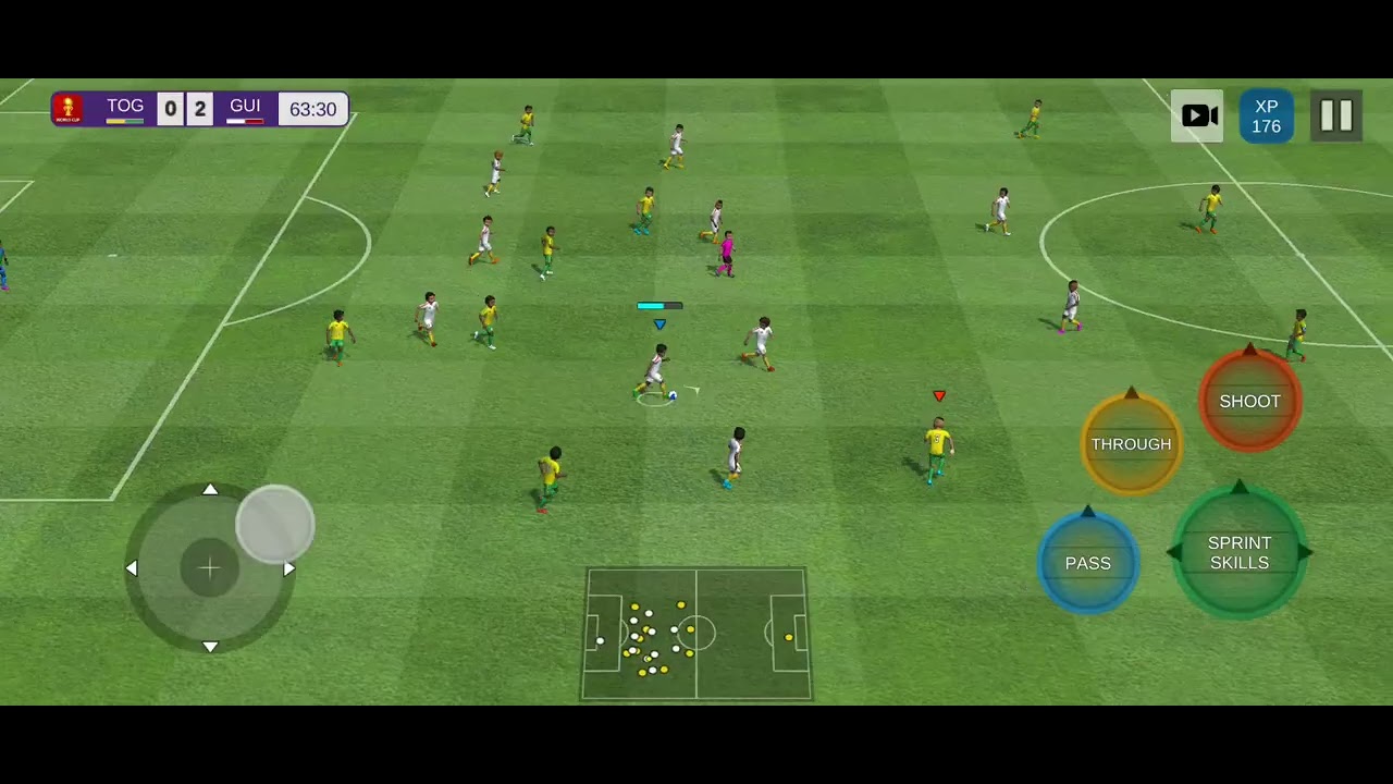 Togo 🇹🇬 vs Guinea 🇬🇳 🎮 Game: Pro League Soccer (Mobile) #proleaguesoccer #mobilegame #afcon 