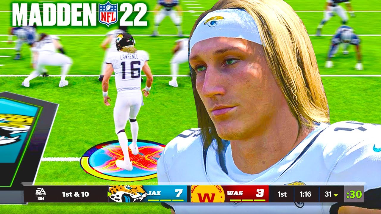 Madden 22 PS5 Trevor Lawrence Gameplay