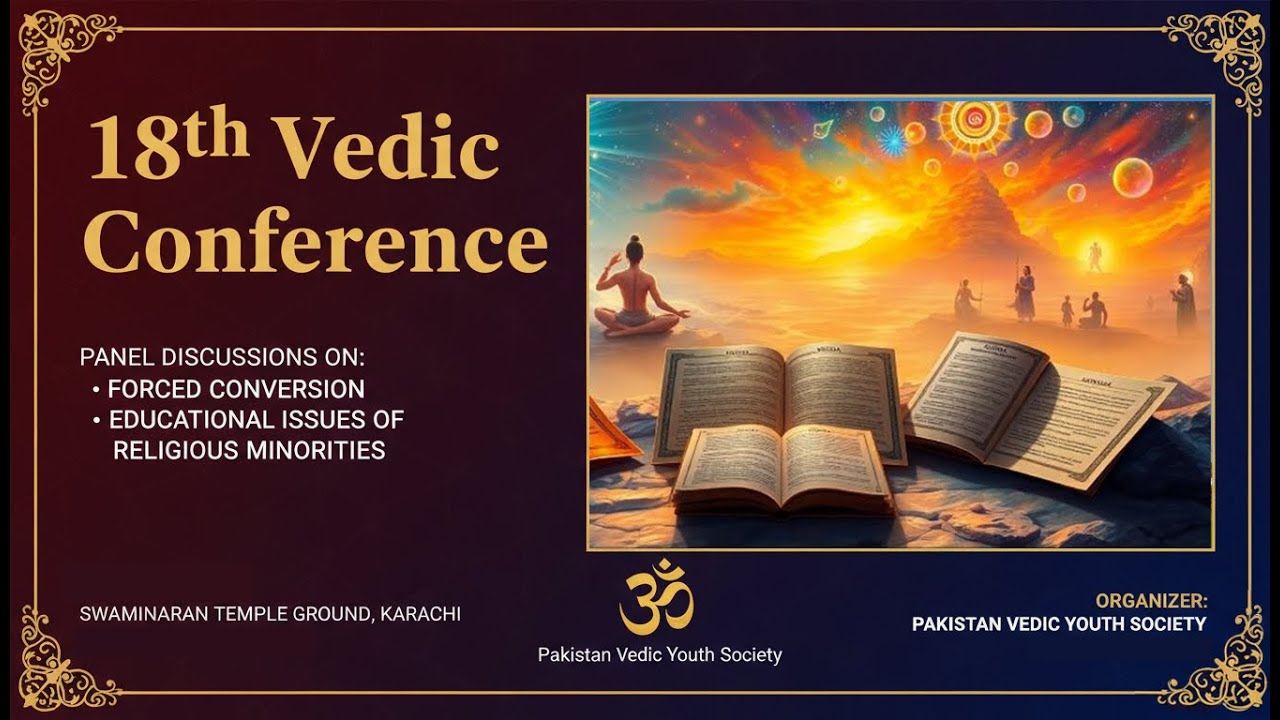 18th Vedic Confrence At Swami Narayan Pakistan 2026