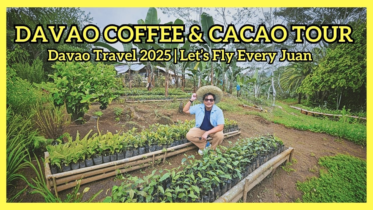 DAVAO COFFEE AND CACAO TOUR | DAVAO TRAVEL 2025 | CEBU PACIFIC  | TheDentistIsOut |  dookiexave