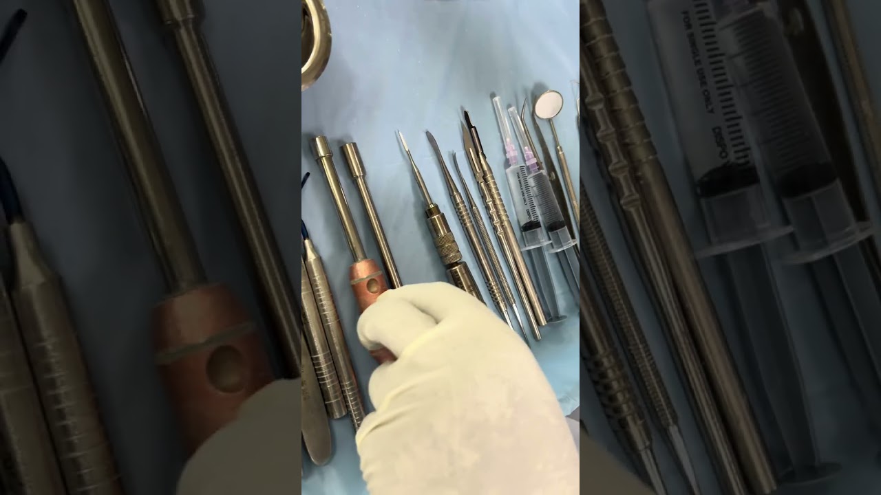 how to SETUP OT For IMPLANT PLACEMENT BHU