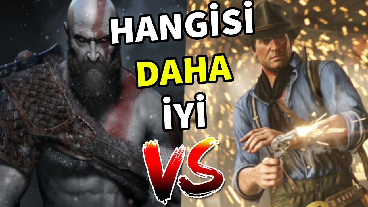 RED DEAD REDEMPTİON 2 VS GOD OF WAR 2018 !! HANGİSİ DAHA İYİ