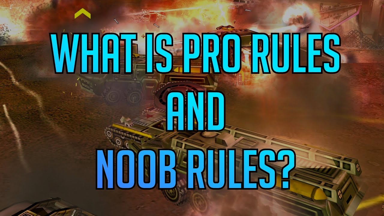 What is Pro Rules in Zero Hour? (and noob rules)