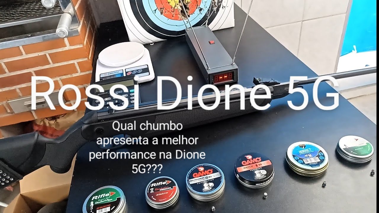 Qual o melhor chumbo para Rossi Dione 5G???