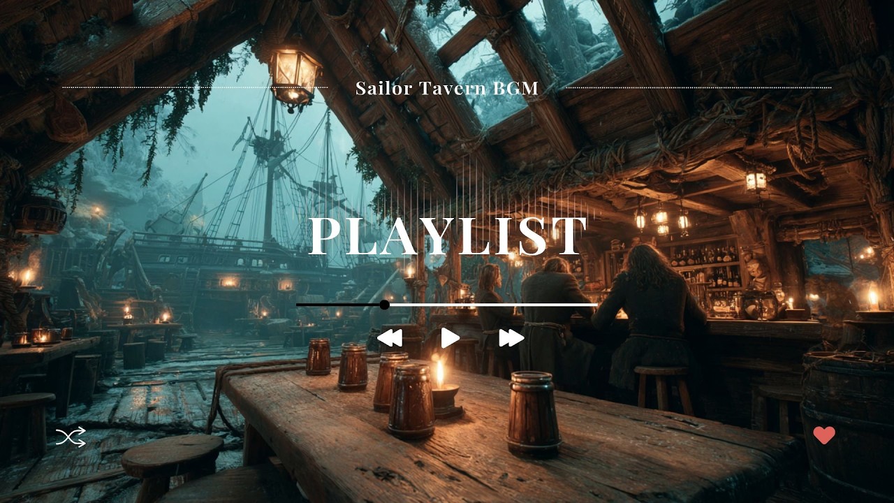 Sailor Tavern BGM | 항해 전 텐션 올리는 뱃노래 믹스
