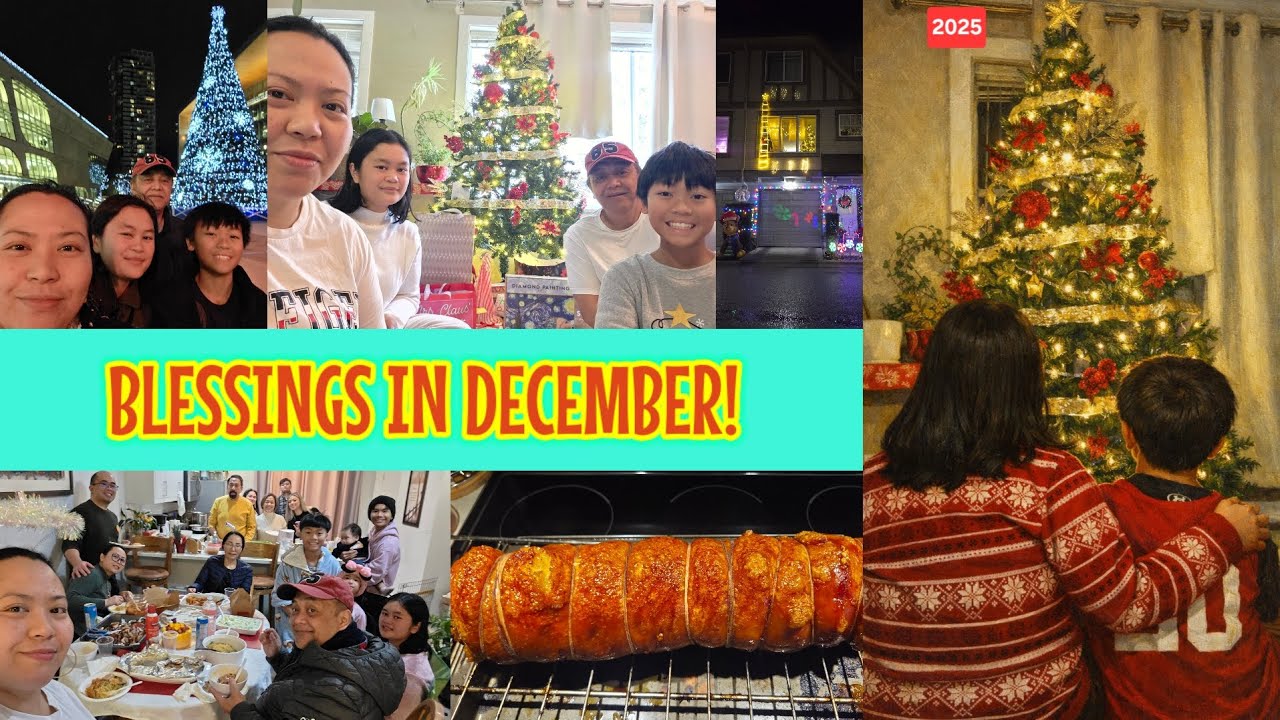 Blessings In December | Gifts | Family | Food 