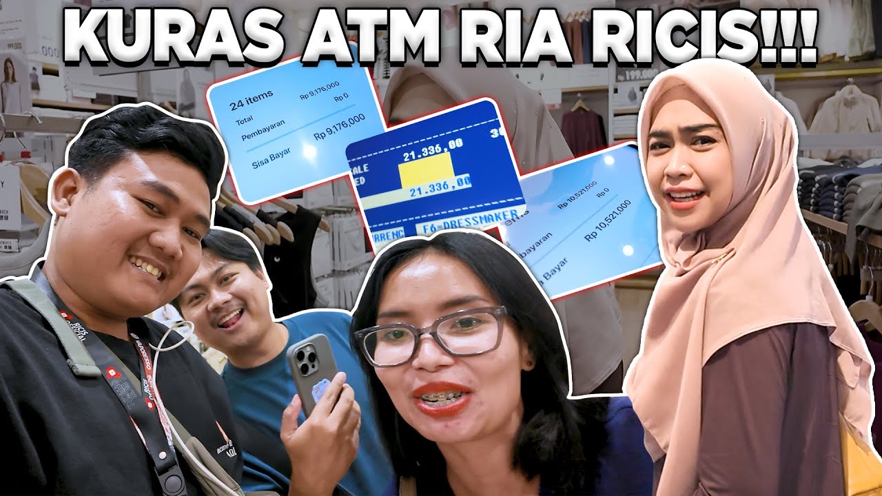 ATM RIA RICIS DIBONGKAR DIKURAS TIM !!!