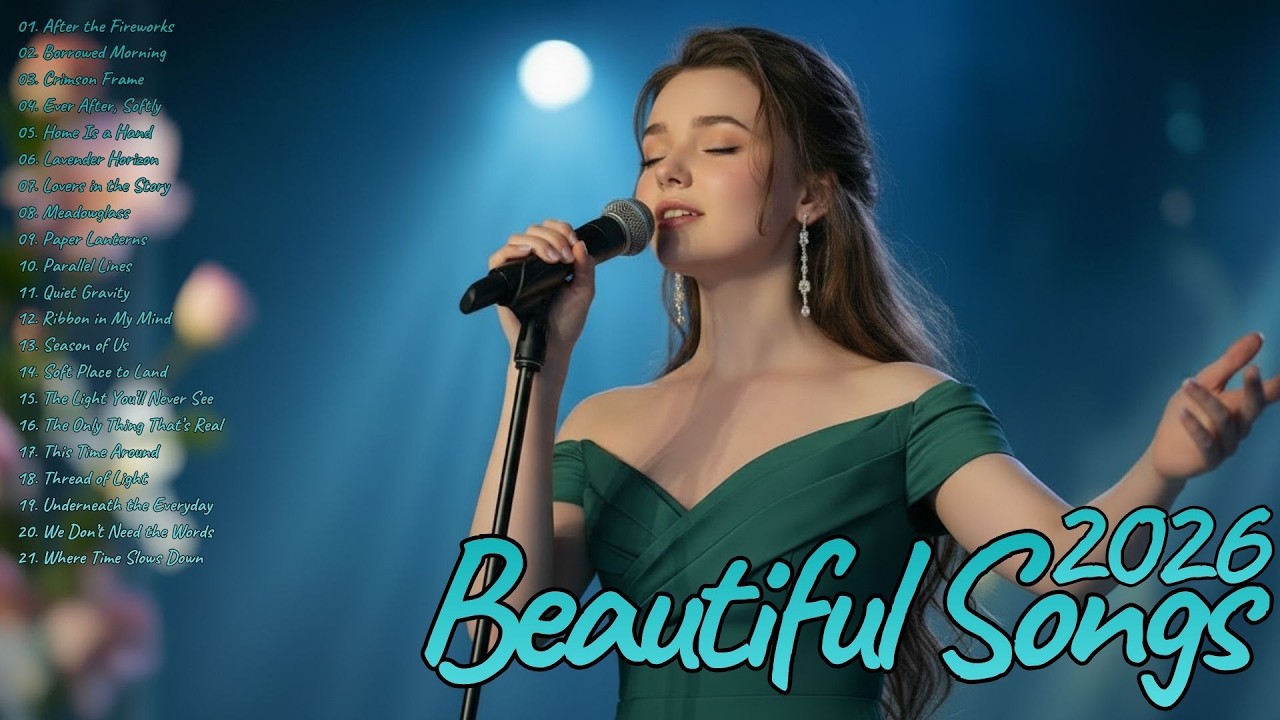 Love Songs Playlist 2026 💕 Soft & Elegant Romantic Melodies – Calm, Sweet & Emotional
