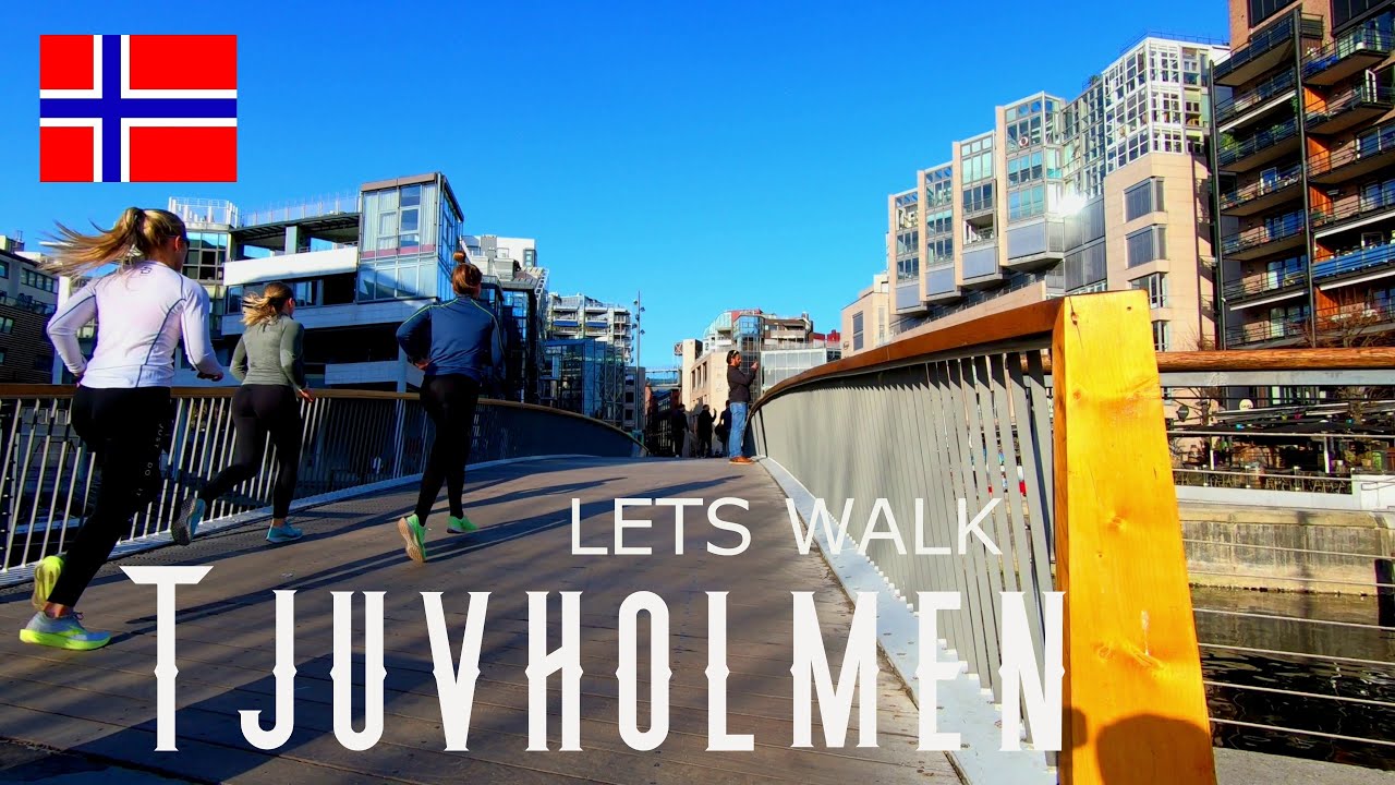 Walk Oslo Norway. 4k video // Akerbrygge / Tjuvholmen / travel channel / Astrup fearnley #oslo