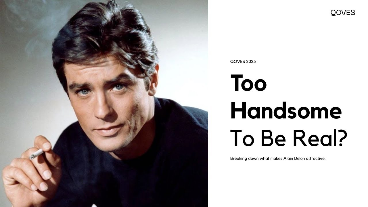 What Made Alain Delon So Attractive? | Celebrity Face Breakdowns