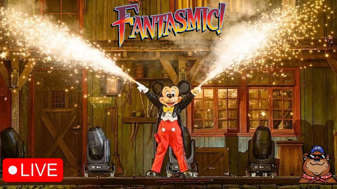 🔴 Live: Fantasmic Friday Stream at Disneyland! Together Forever Fireworks and Rides - 06/28/24