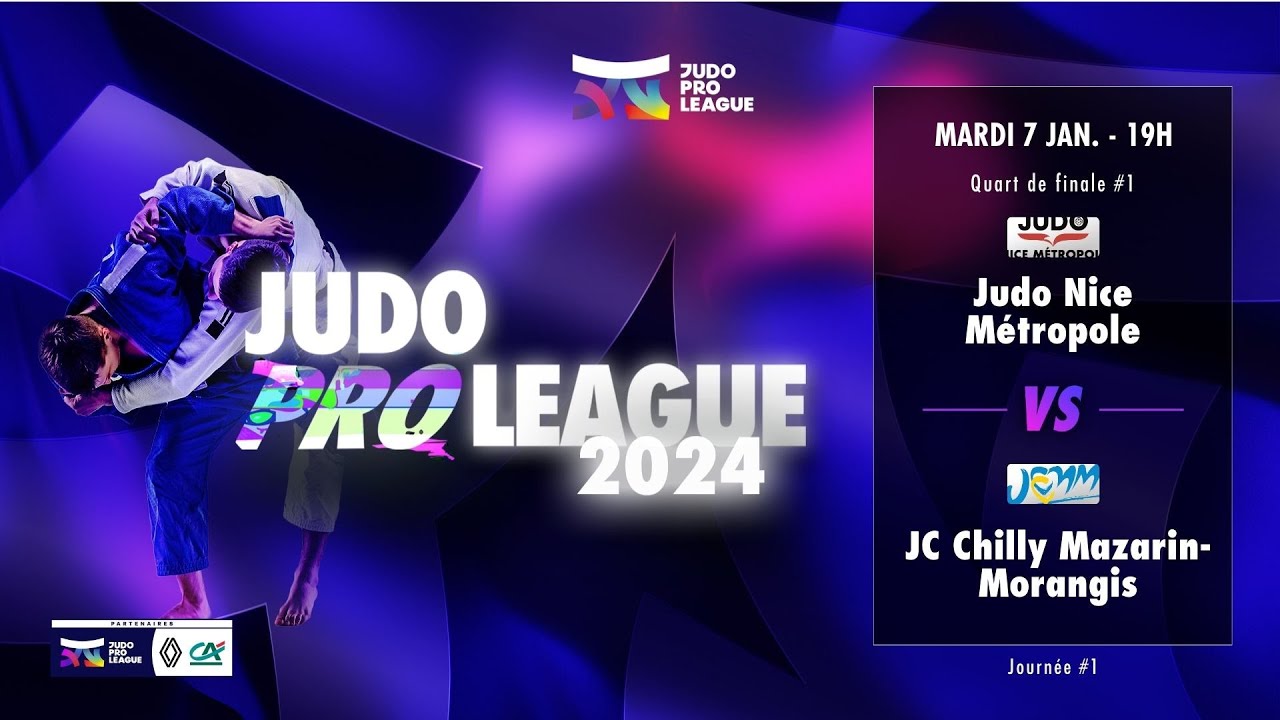 Judo Nice Métropole vs JC Chilly Mazarin Morangis - Judo Pro League, quart de finale #1