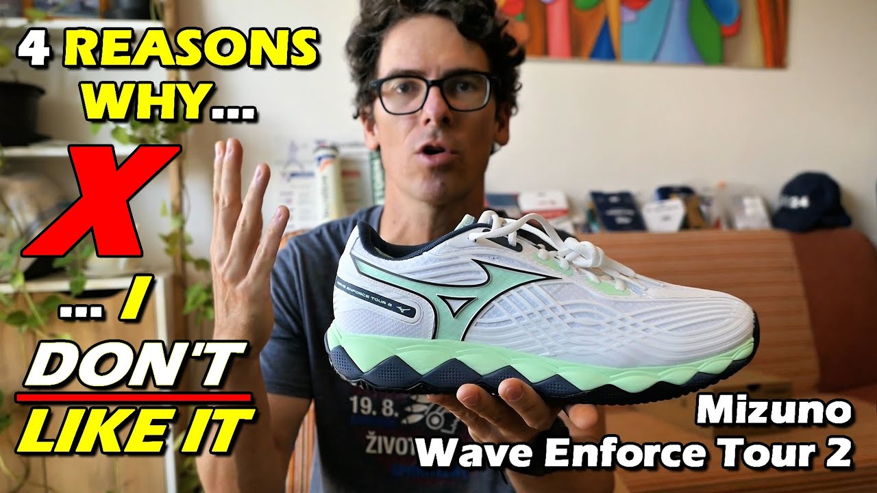 Mizuno Wave Enforce Tour 2 Tennis Shoe Mini Review & Comparison With The Court Model