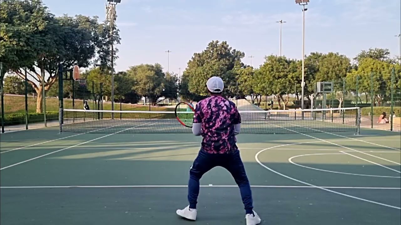 Tennis warm up