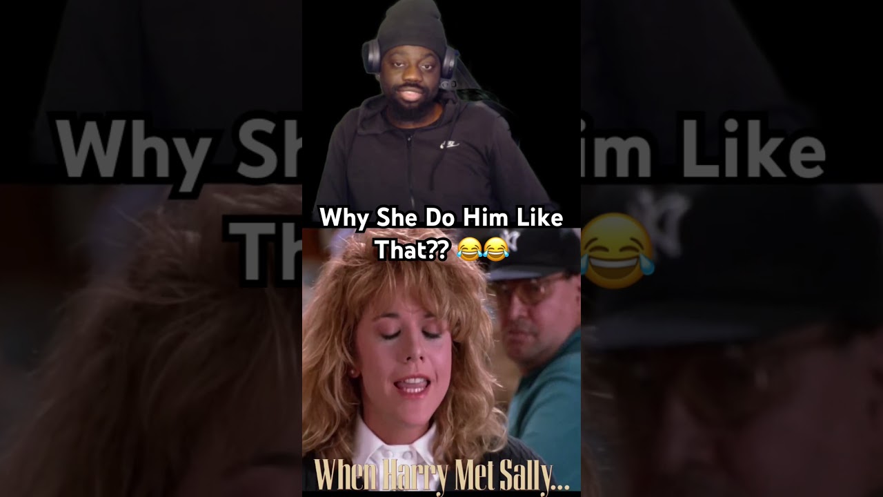 My first time watching When Harry Met Sally!! #whenharrymetsally #comedy #romanticcomedy #mustwatch