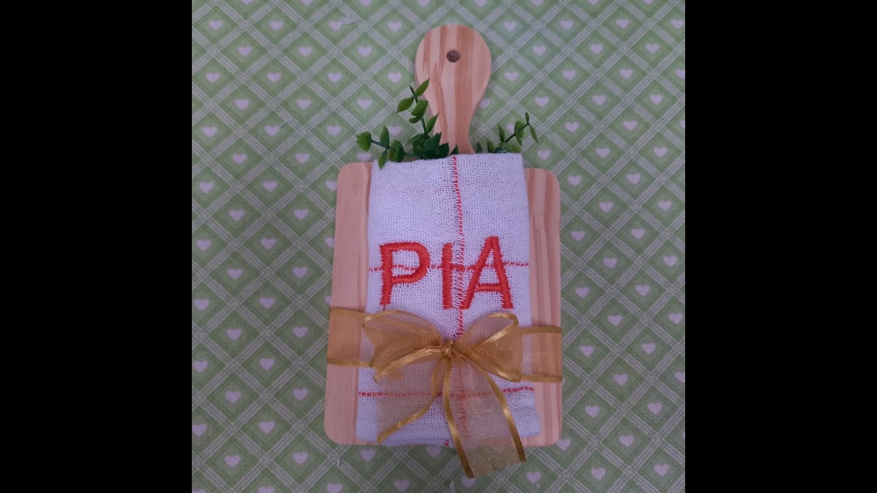 Presente rápido : Pano de Apoio para Pia