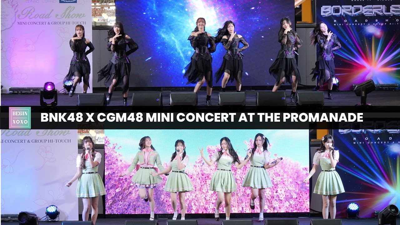 BNK48 X CGM48 Overall Fancam Roadshow Mini Concert @ The Promanade | 241102