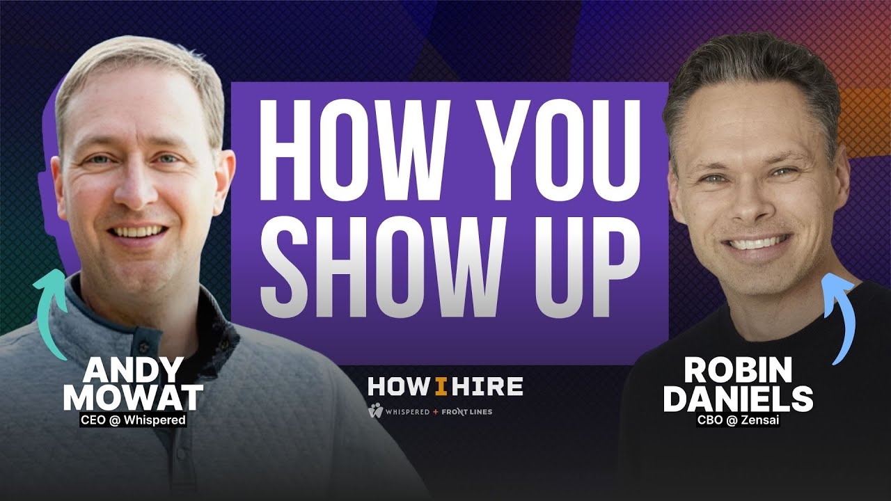 How I Hire with Robin Daniels, CBO @ Zensai