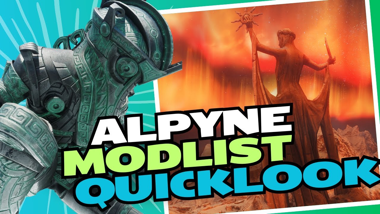 Skyrim Redone ВЕРНУЛСЯ! Вам ОБЯЗАТЕЛЬНО стоит попробовать этот мод | Alpyne Quicklook