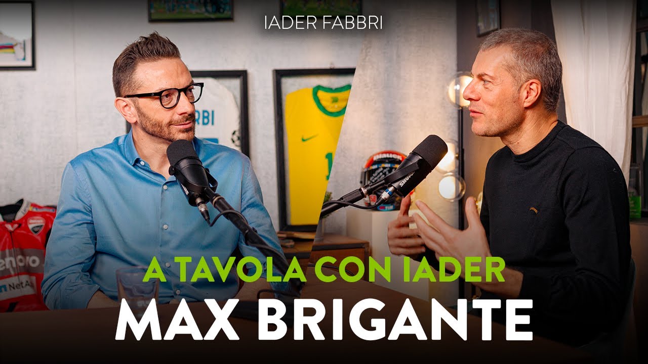 SETTIMA PUNTATA A TAVOLA CON IADER : MAX BRIGANTE