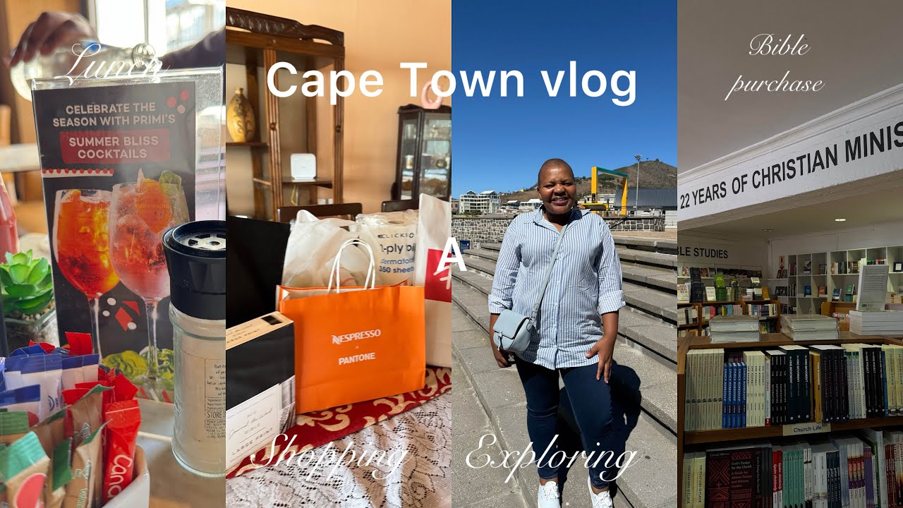 Let’s go to Cape Town: shopping, lunch date, my daughter’s 2025| SA YouTuber