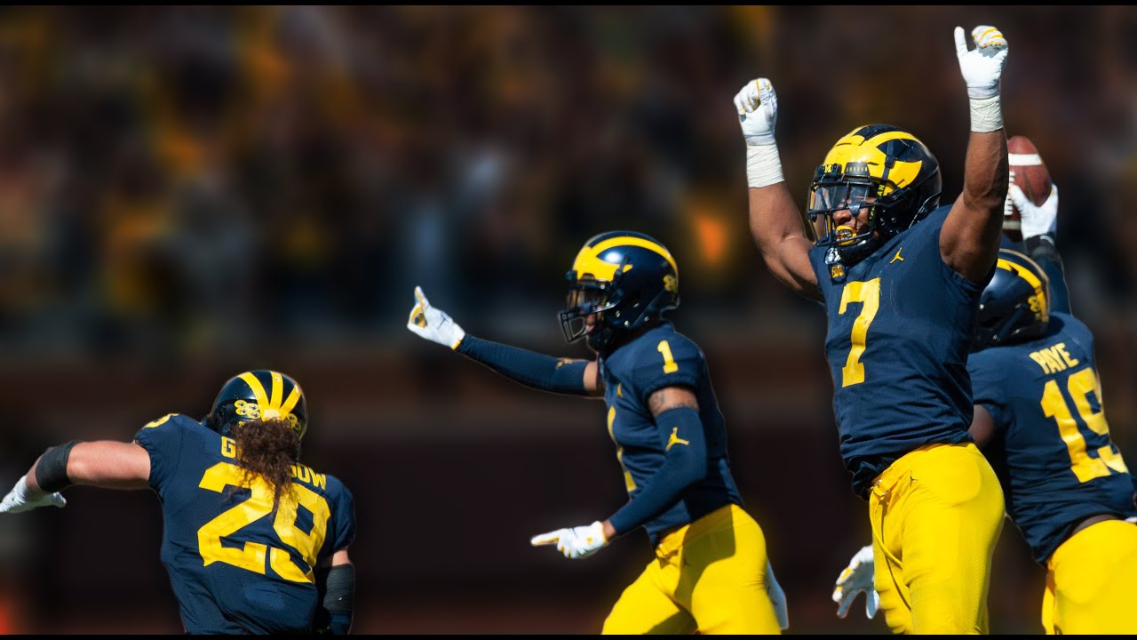 Michigan Football Highlights | Big Defensive Plays 2019