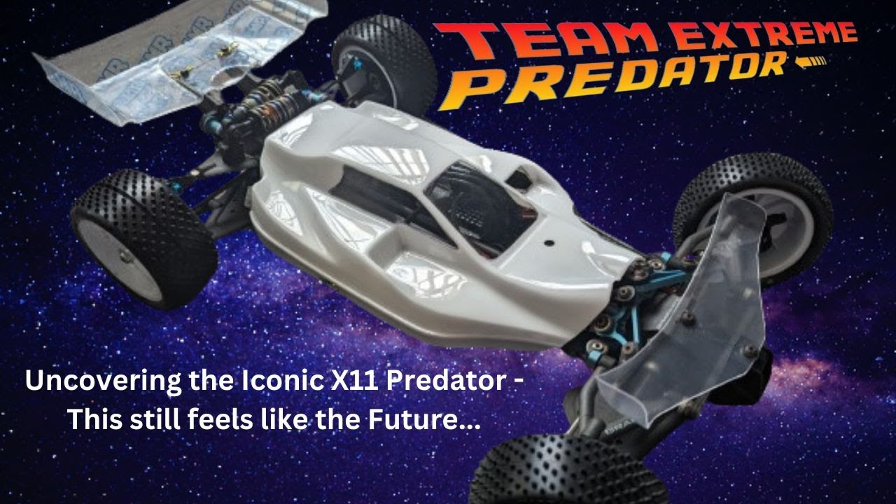 Uncovering the Iconic Predator X11. Over 20 years old and still feels like the future of RC Racing