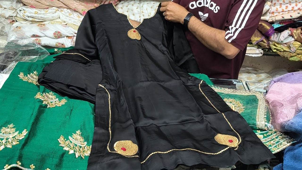 Pure silk  khadi p handwork👌🏻@daudboutiquehisar1915 📞9255590425