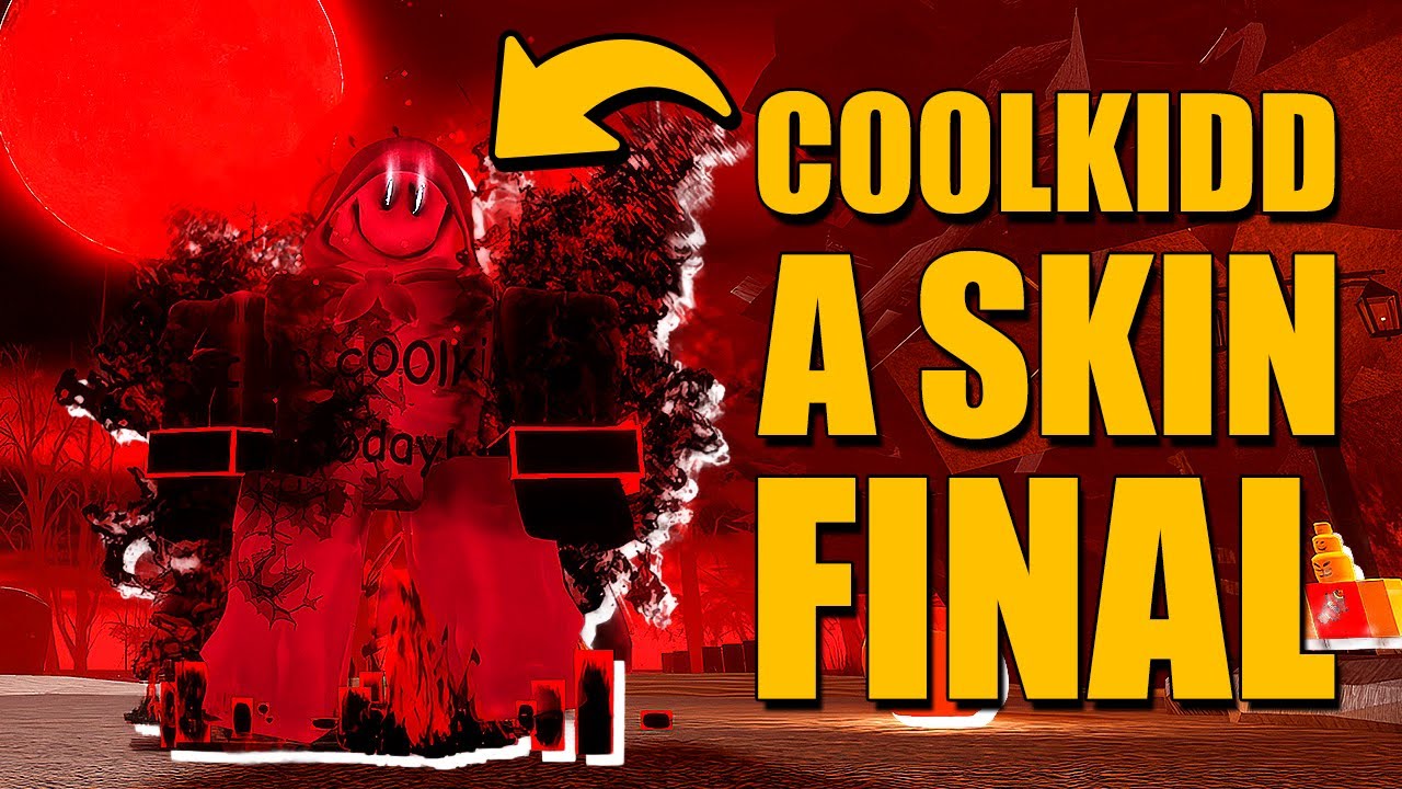 SKIN FINAL do C00LKIDD! JOGUEI com TODAS AS MILESTONES no FORSAKEN ROBLOX