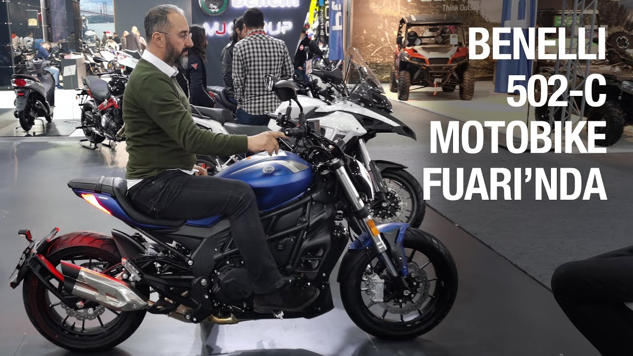Benelli 502-C Motobike Fuarı'nda