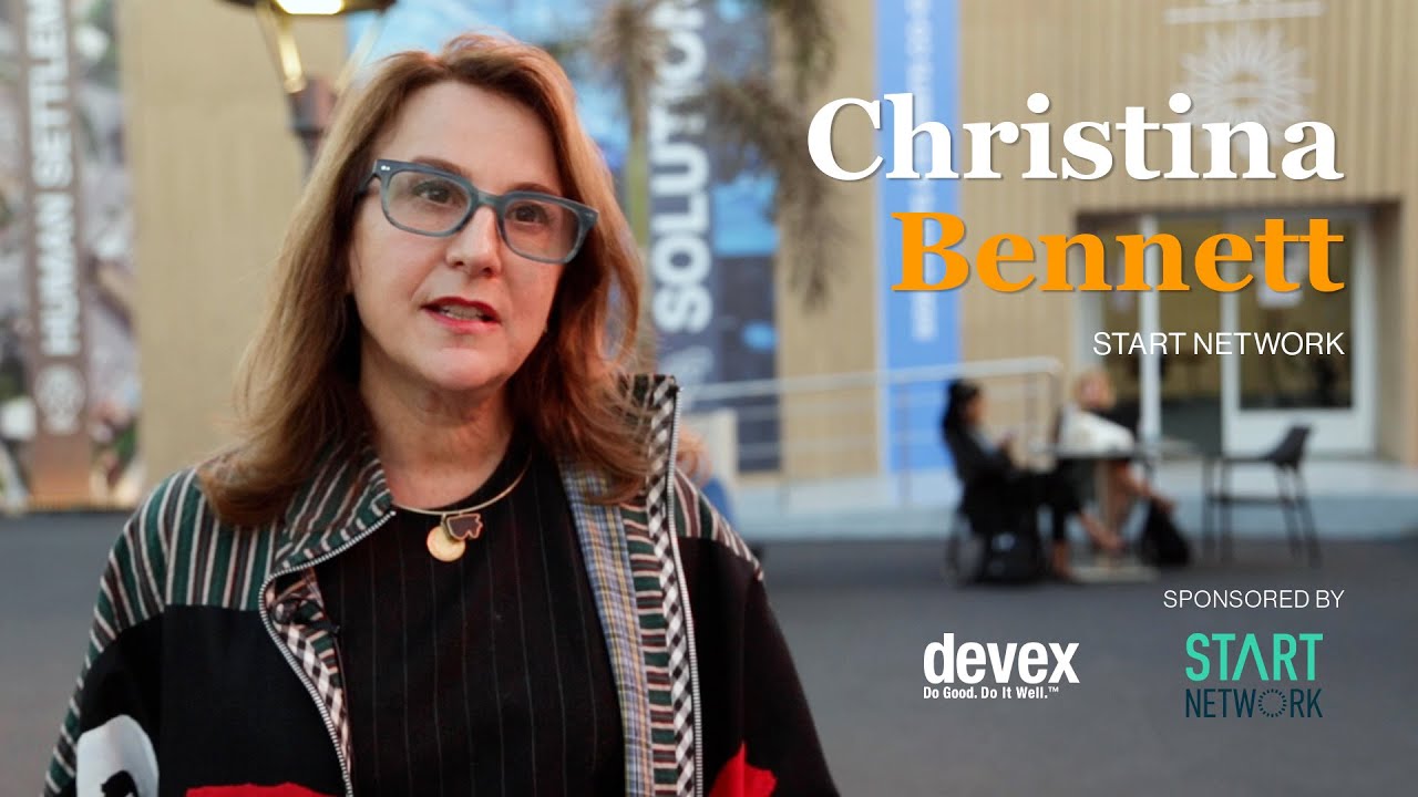 Start Network's Christina Bennett on anticipatory action in humanitarian response