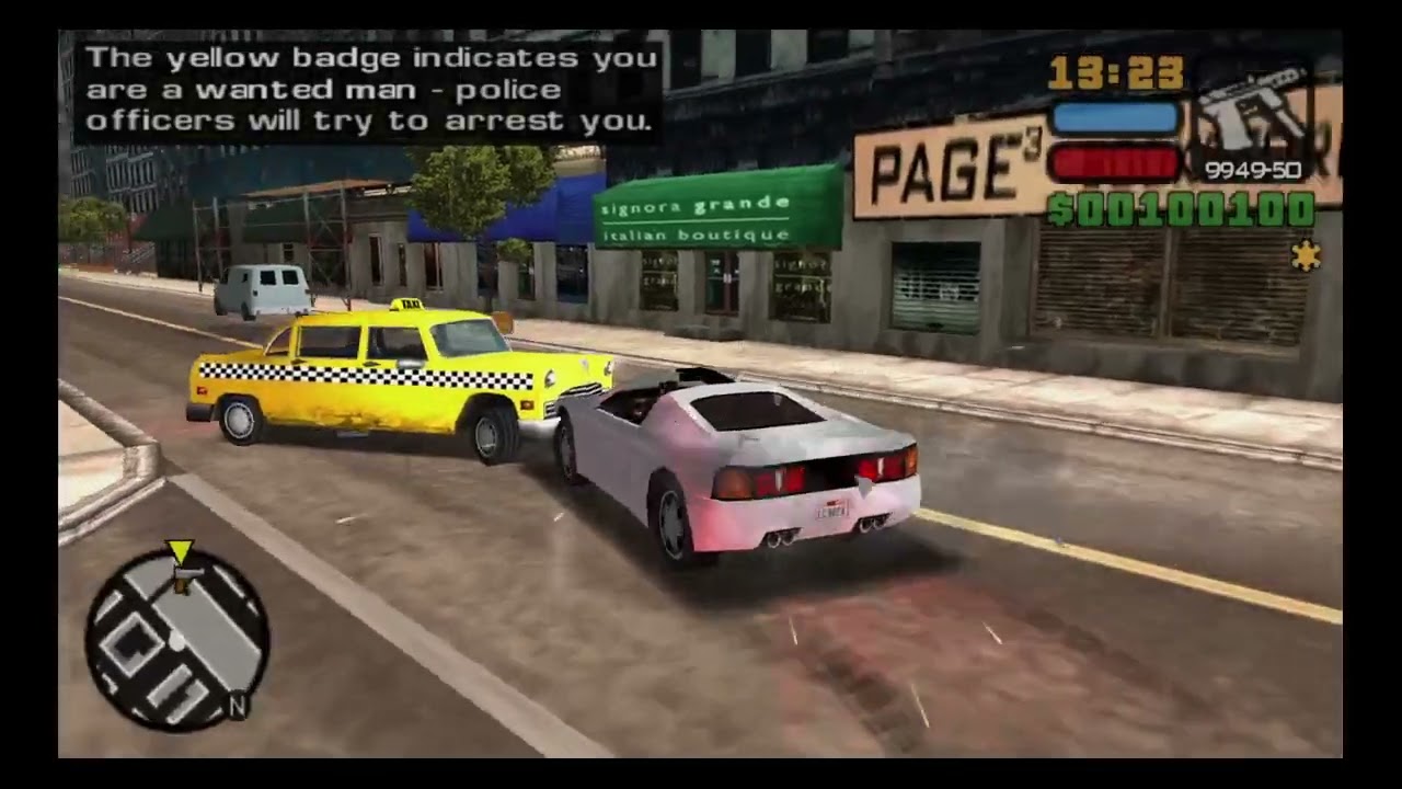 GTA Liberty City Stories | September 2005 PSP Prototype