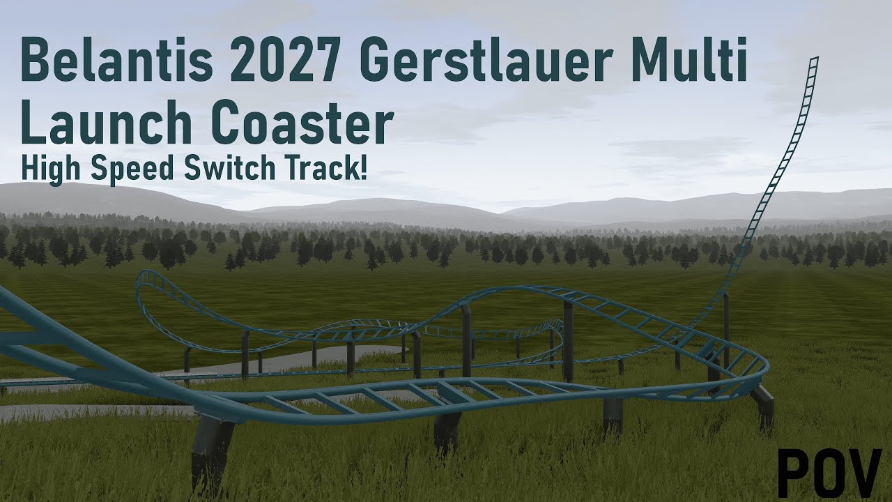 BELANTIS NEW 2027 Gerstlauer Launch Coaster POV [No Limits 2]