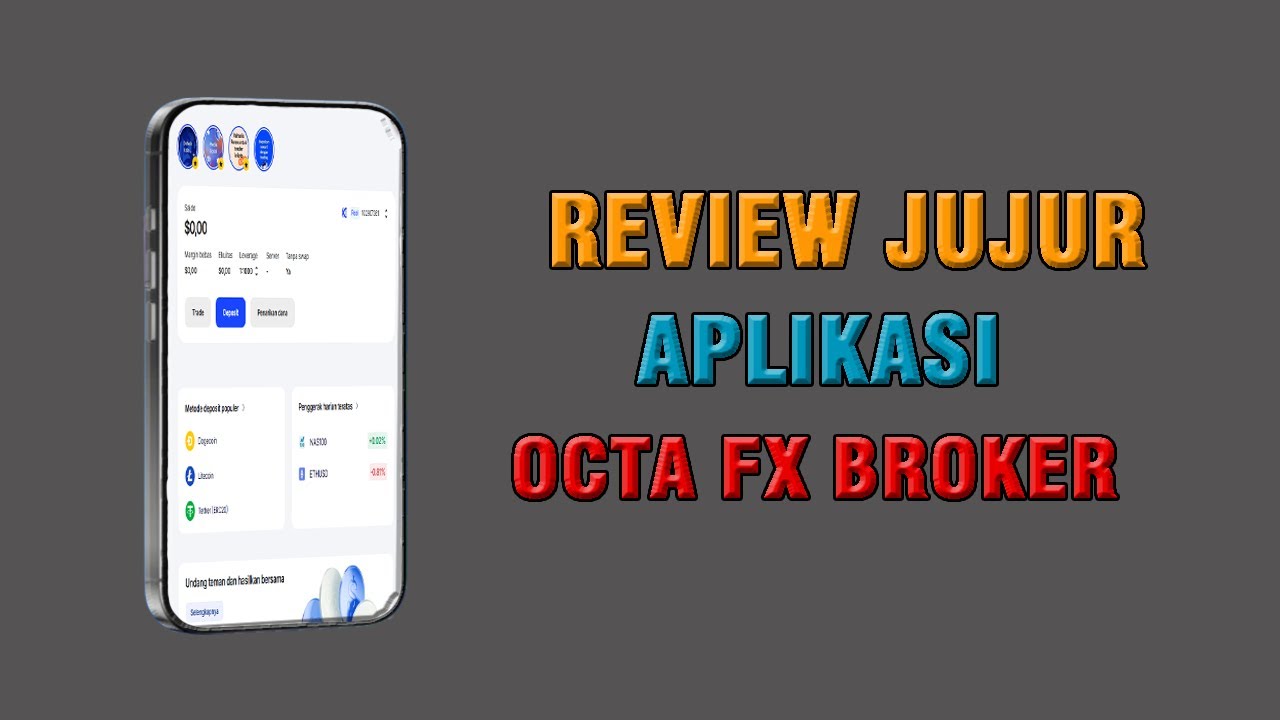 Review Jujur Aplikasi OctaFx |  Apk Trading Forex Terbaik 2026