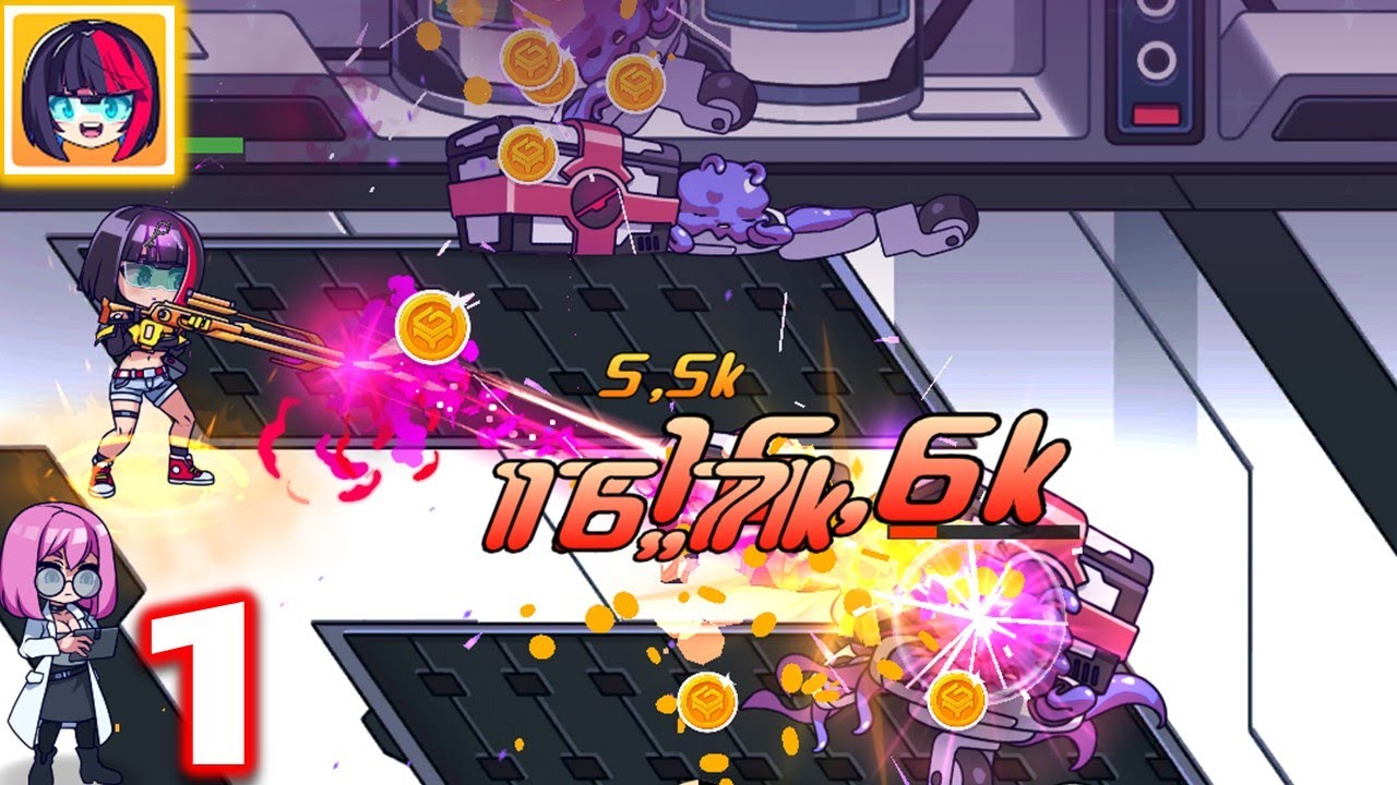 Kawaii Girls: Merge and Shoot - Gameplay Walkthrough Part 1 (iOS,Android)