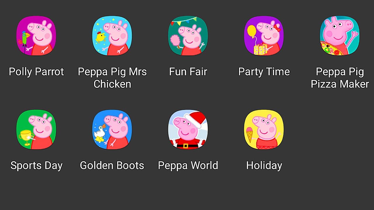 Peppa Pig: Polly Parrot | Peppa Pig: Happy Mrs Chicken | Fun Fair | Peppa Pig: World of Peppa Pig
