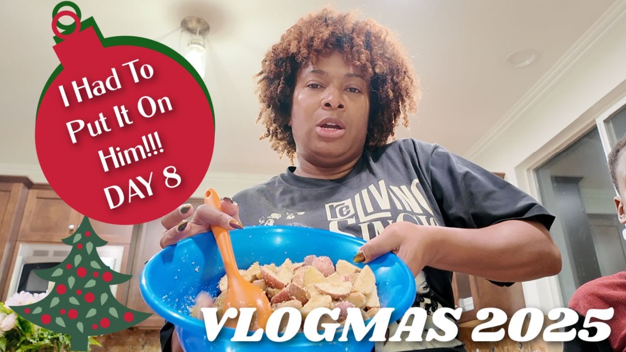 Had To Put It On Him | 2025 Vlogmas | That Chick Angel TV
