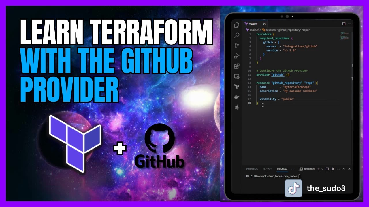Learn Terraform Using the GitHub Provider