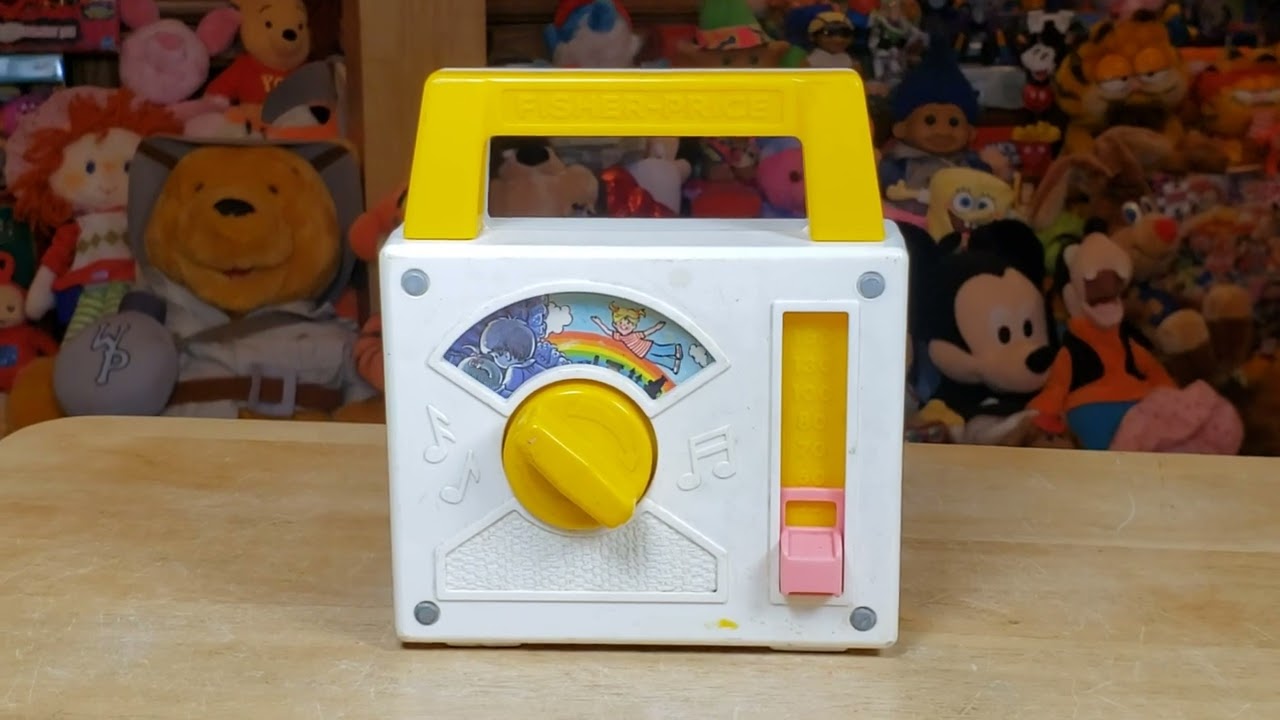 Somewhere Over the Rainbow 1981 Fisher Price Music Box - Vintage Toys