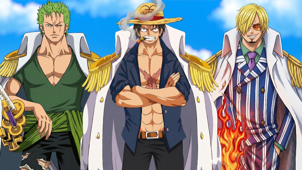 Los Rangos de los Mugiwaras si Fueran Marines!