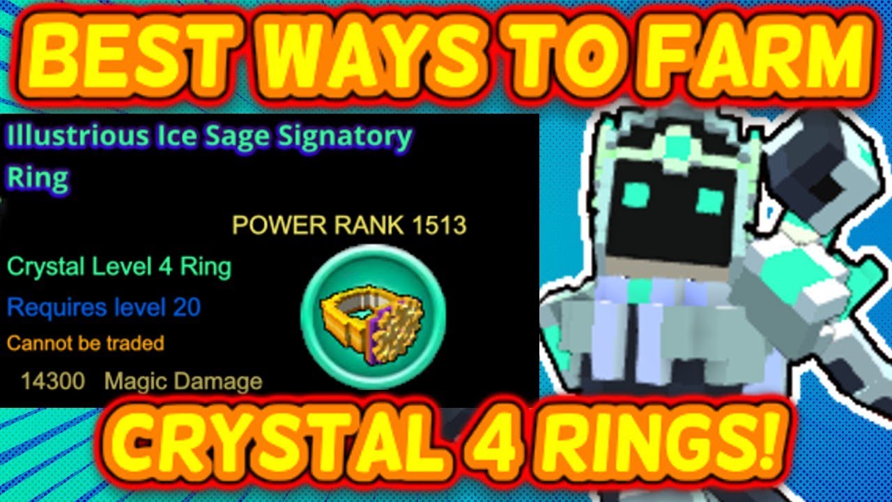 [2023] BEST WAYS To Obtain CRYSTAL 4 RINGS In Trove!