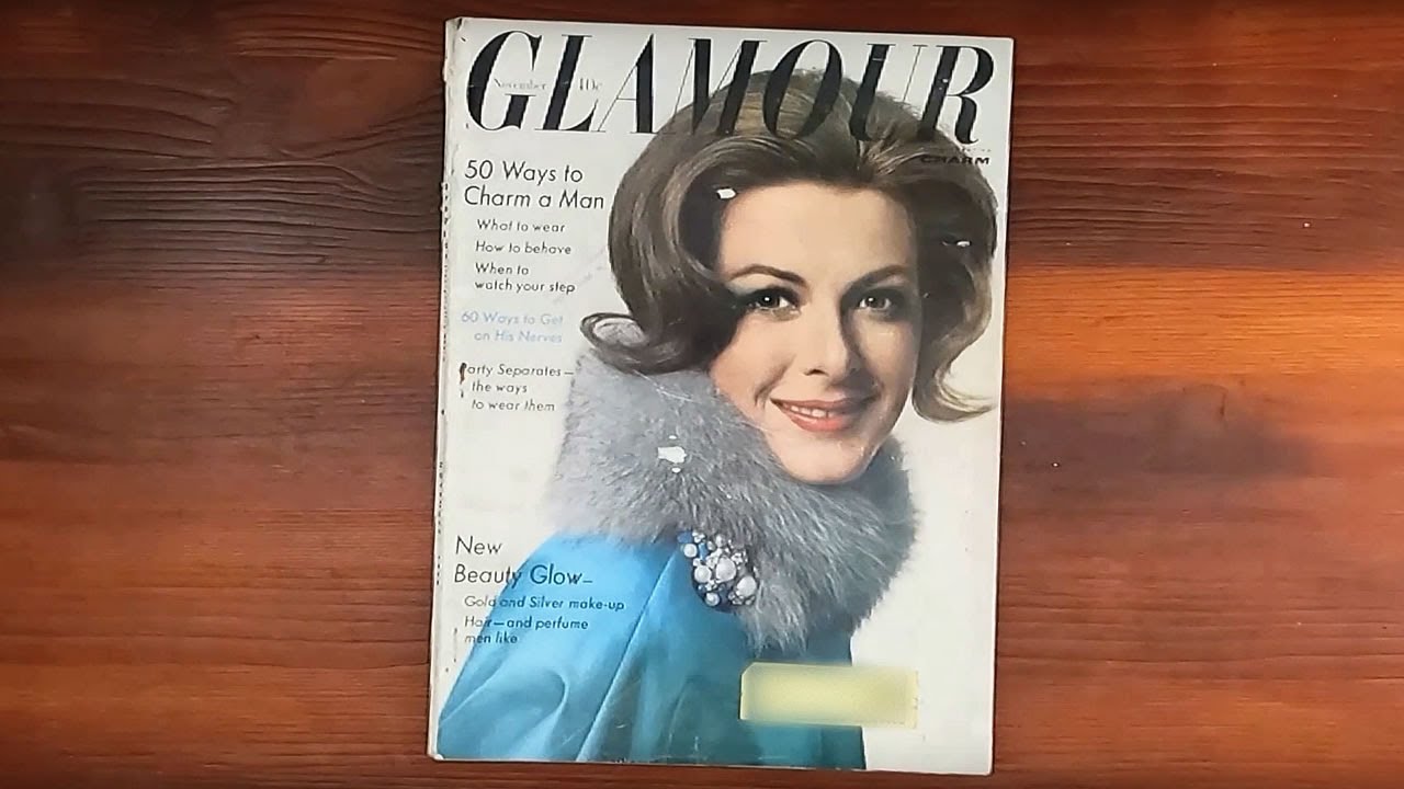 1960 November ASMR Magazine Flip Through: Glamour