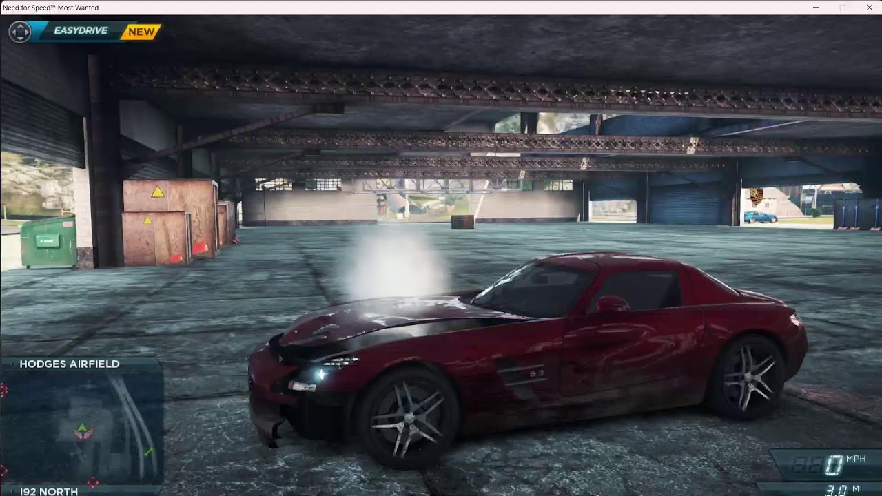 Exploring cars in NFS Most wanted