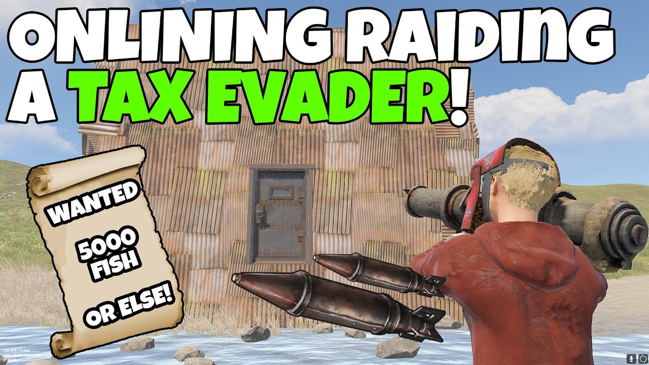RUST | Trap Base Solo Series 3/3 -  ONLINE RAIDING a tax evader !