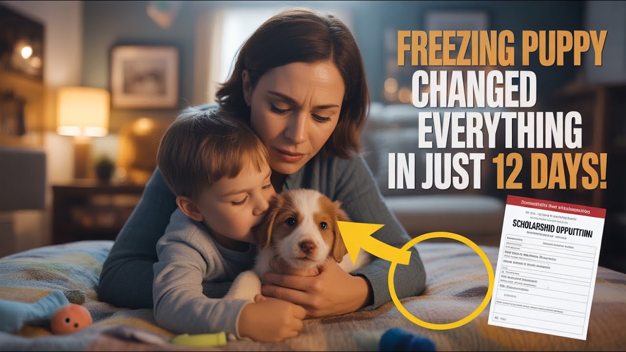 DISCOVER the INCREDIBLE Transformation: How ONE Freezing Puppy Changed Everything in JUST 12 Days!